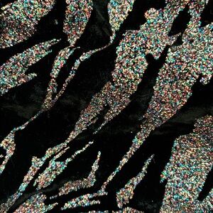 Zadig & Voltaire Zebra Velvet Glitter Pants – SZ38